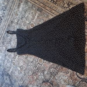 Reformation Black Midi Dress